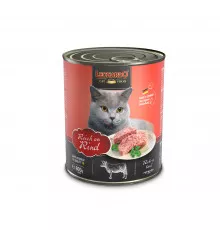 Leonardo Rich in Beef паштет для кошек из говядины 800гр