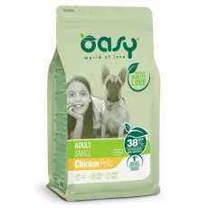 Корм для собак мини пород Oasy LIFESTAGE • Adult Small Chicken 3кг