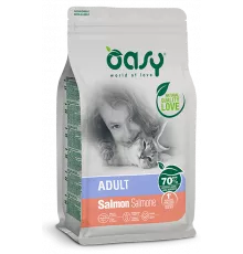 Сухой корм для кошек OASY LIFESTAGE  Adult Salmon 7.5кг
