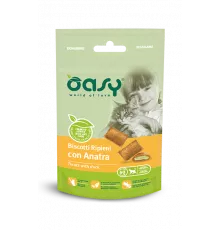 Лакомство для кошек OASY TREATS Treats with Duck 60гр