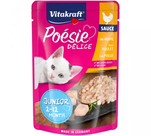 Poésie® Délice Junior + куриное филе 85 гр Poésie® Délice Junior + куриное филе 85 гр
