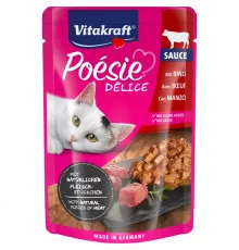 Poésie® Délice с говядиной в соусе 85 гр