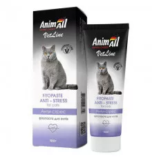 Фитопаста AnimAll VetLine Antistress для кошек, 100 г
