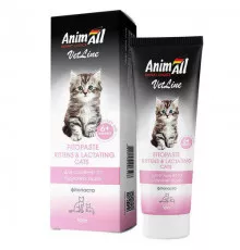 Фитопаста AnimAll VetLine Kittens&Lactating Cats для котят и кормящих кошек, 100 г