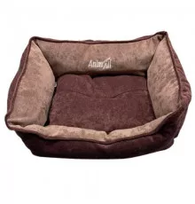 AnimAll Nena VELOURS Berry Лежанка для собак и кошек S (45x35x16 см)