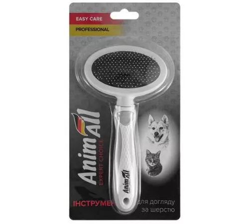AnimAll Groom Пуходерка для животных, серая AnimAll Groom Пуходерка для животных, серая