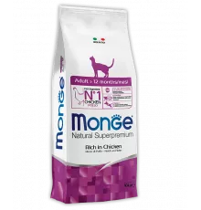 MONGE DRY CAT ADULT Chicken 1кг