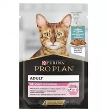 Влажный корм для кошек Purina Pro Plan Housecat с лососем в соусе 85гр