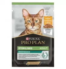 Влажный корм для кошек Purina Pro Plan Sterilised с курицей в соусе 85гр