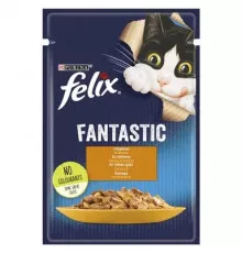Влажный корм для кошек Purina Felix с курицей в желе 85гр
