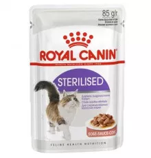 Влажный корм для кошек Royal Canin Sterilised в соусе 85гр