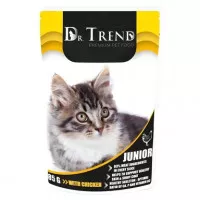 Влажный корм для котят Dr. Trend с курицей 85гр